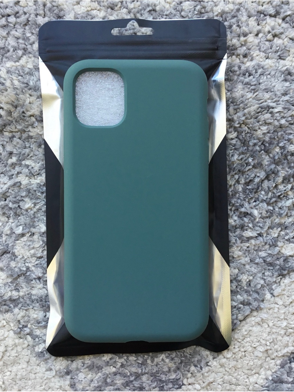 NWT iPhone 11 Silicone Phone Case - Forest Green